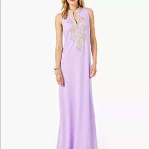 NWT Lilly Pulitzer Jane Maxi Dress Purple Iris $328